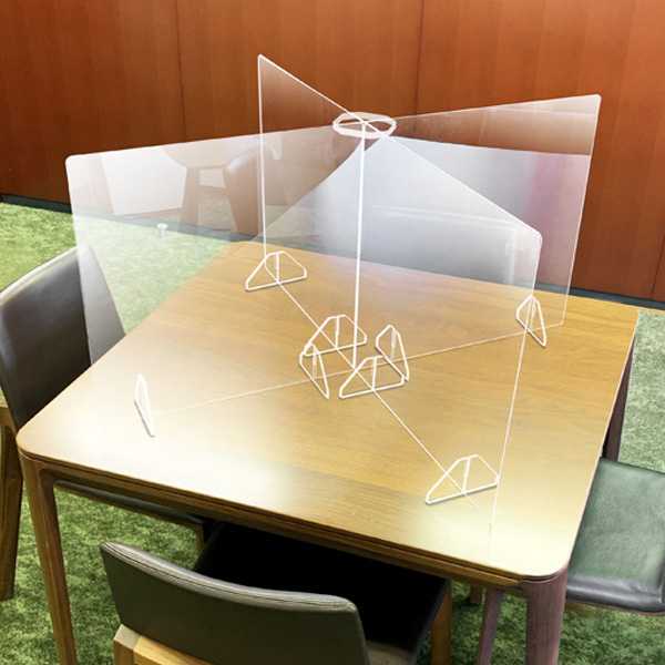 簡易組立 テーブルパーテーション アクリル